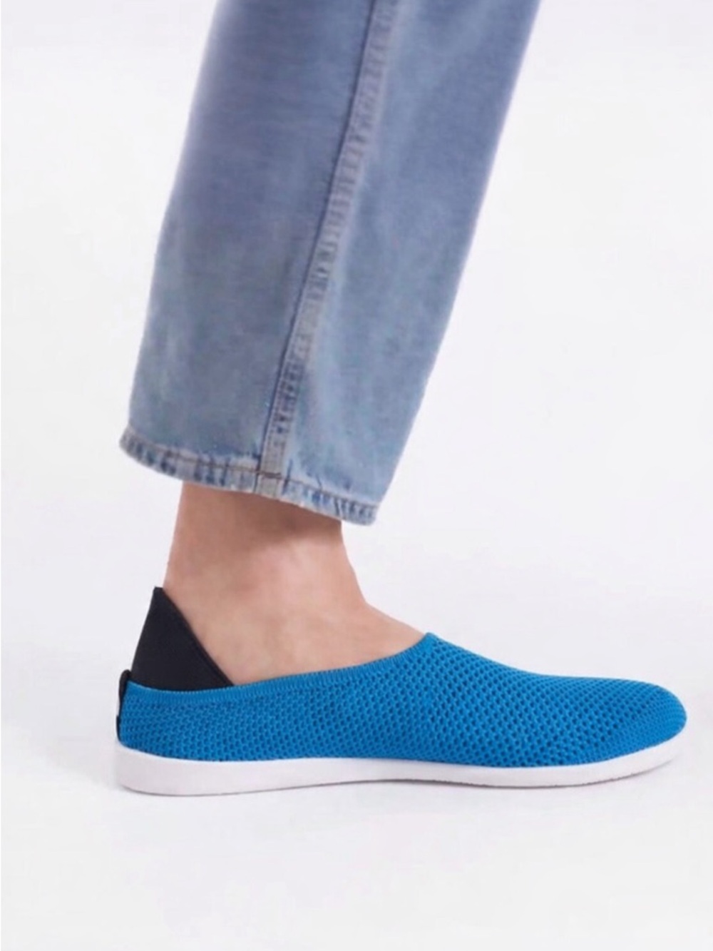 Mahabis Breathe Slipper Water Shoe US 9 Women's Blue Casual Comfort Mesh Summer